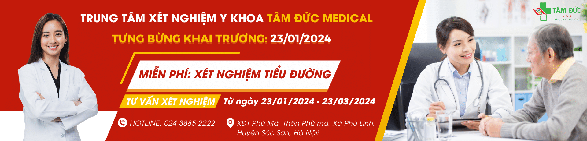 PHÒNG XÉT NGHIỆM TÂM ĐỨC LAB
